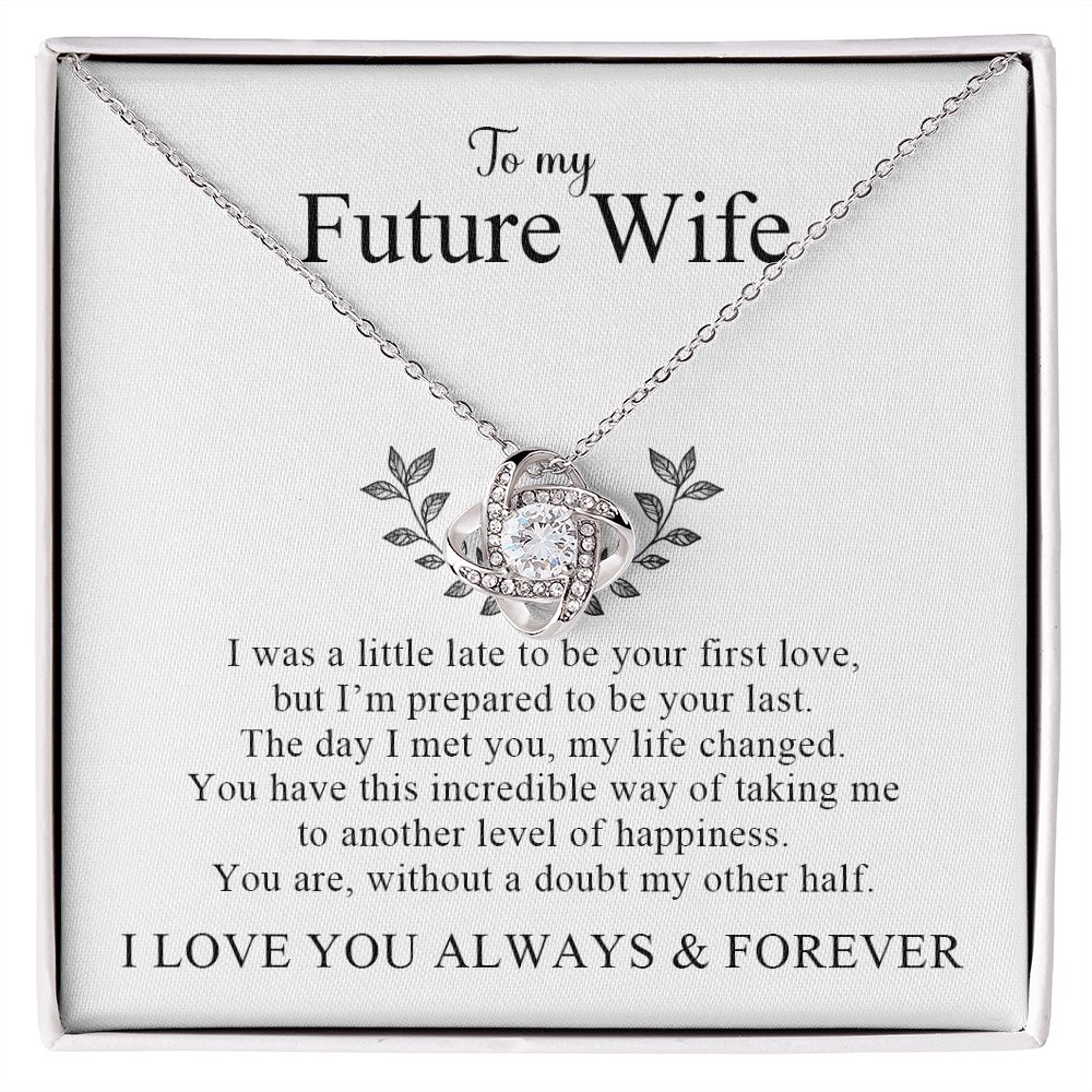 To My Future Wife - The Moment I First Saw You | Alluring Beauty Neckl –  Forever Loved Gifts